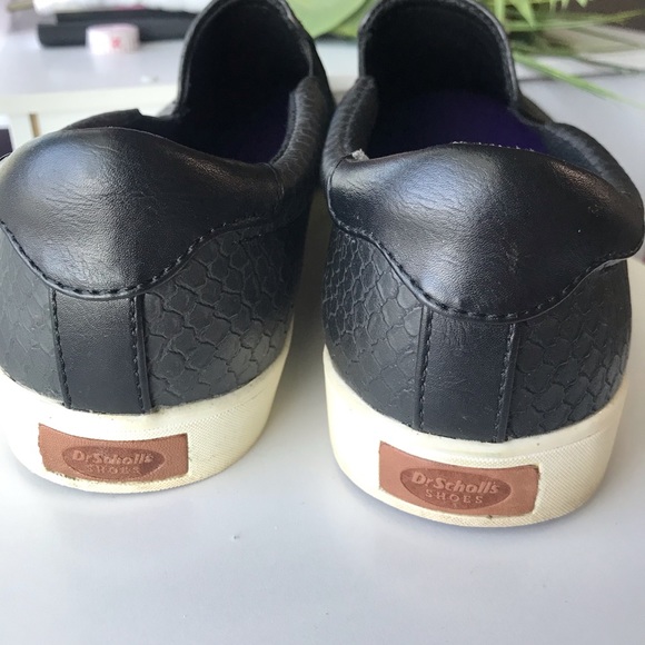 Dr. Scholl’s Madison Black Python Cool Fit memory foam slip ons - Picture 7 of 12